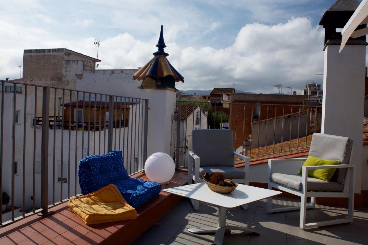 Apartament Can Mateu-Gran Terraza Vilassar De Mar Eksteriør bilde
