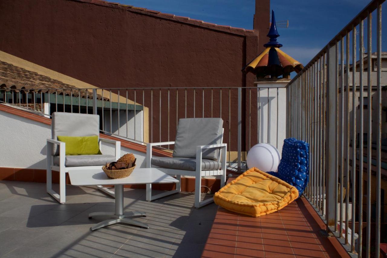 Apartament Can Mateu-Gran Terraza Vilassar De Mar Eksteriør bilde